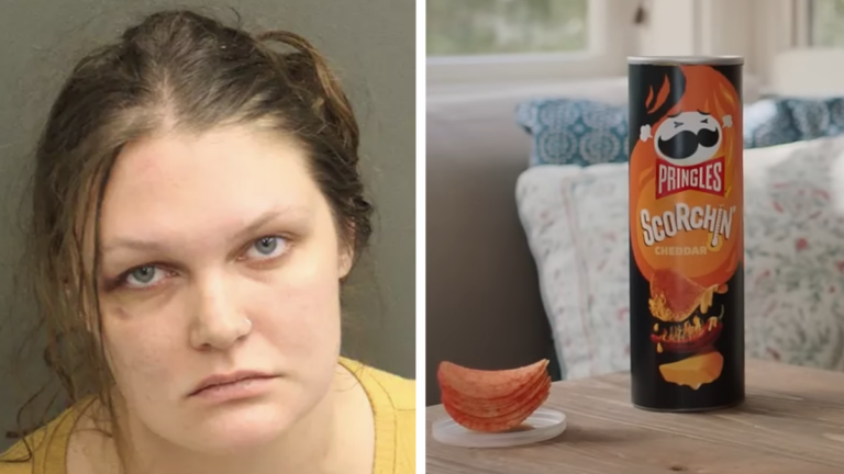 Florida Woman Attacks Man With Pringles Can