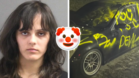 Florida Woman Mistakens Neigbor's Car for Ex-Boyfriend's, Spray Paints $5K Worth of Damages