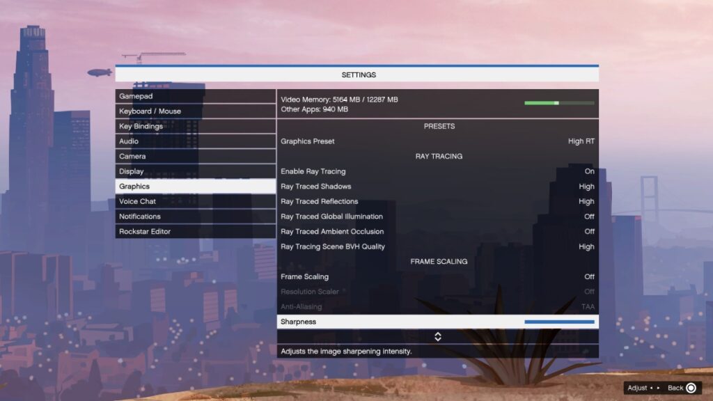 GTA Enhanced Best PC Settings