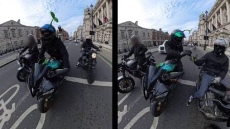 London Influencer Biker Sprouts