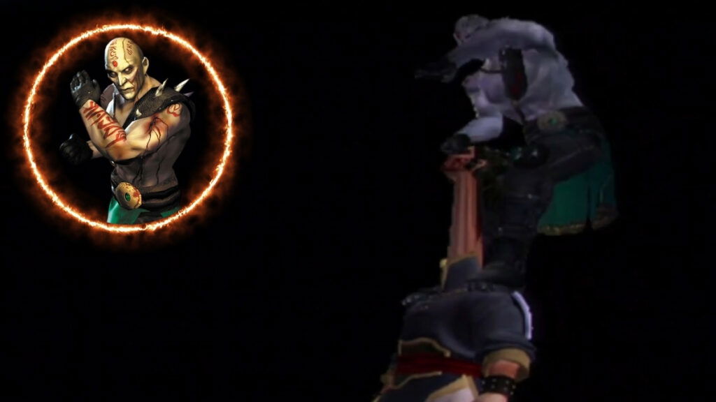 Mortal Kombat: Deadly Alliance Quan Chi's stretch Fatality