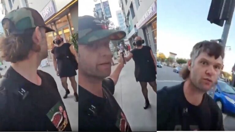 MAGA Streamer Chased Down in Los Angeles by ‘Pepper Spray Resistant Muscular Woman’ After Declaring ‘I Love Trump’ MAGA Streamer Chased Down in Los Angeles by 'Pepper Spray Resistant Muscular Woman' After Declaring 'I Love Trump'