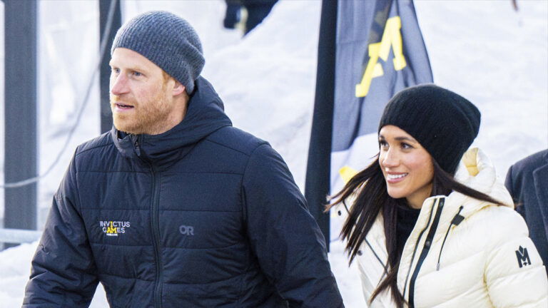 Prince Harry and Meghan Markle at Invictus Games Vancouver Whistler 2025, day 3, Whistler, Canada - 10 Jan 2025