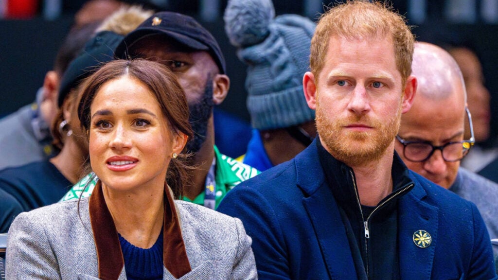 Prince Harry and Meghan Markle at the Invictus Games 2025.