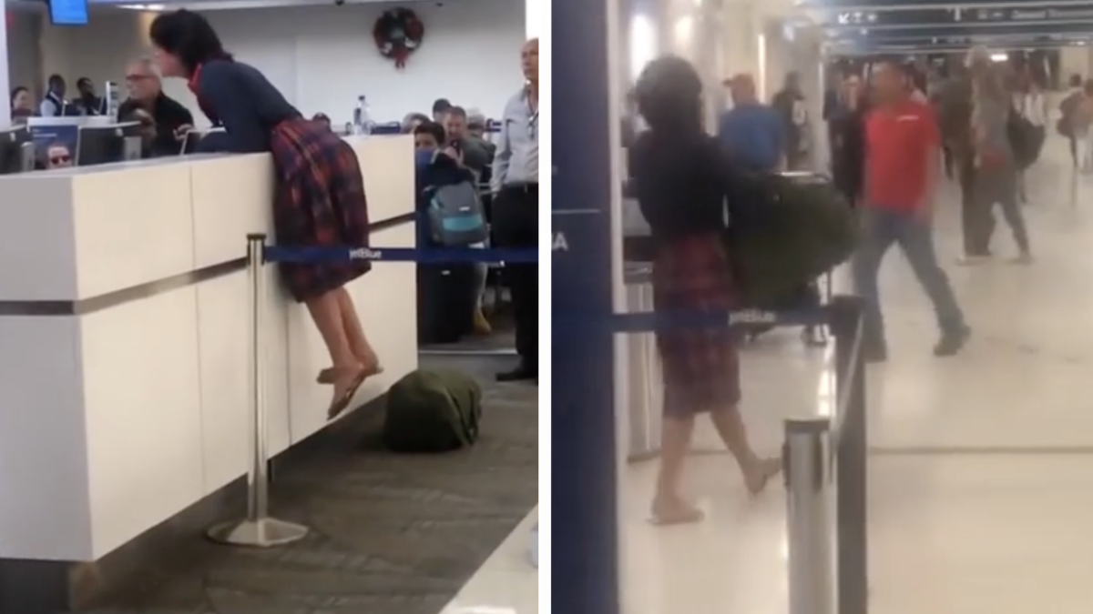 Racist California Woman Has Insane Meltdown at Florida Airport Then ‘Walks Away Like Nothing Happened’: ‘This Is the Type of Woman to Avoid’