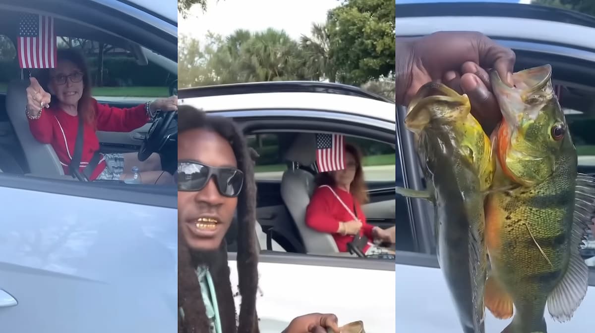 Racist Florida Karen Calls Cops on Black Fisherman, Gets Schooled on Camera: ‘Her face is twitching so hard’