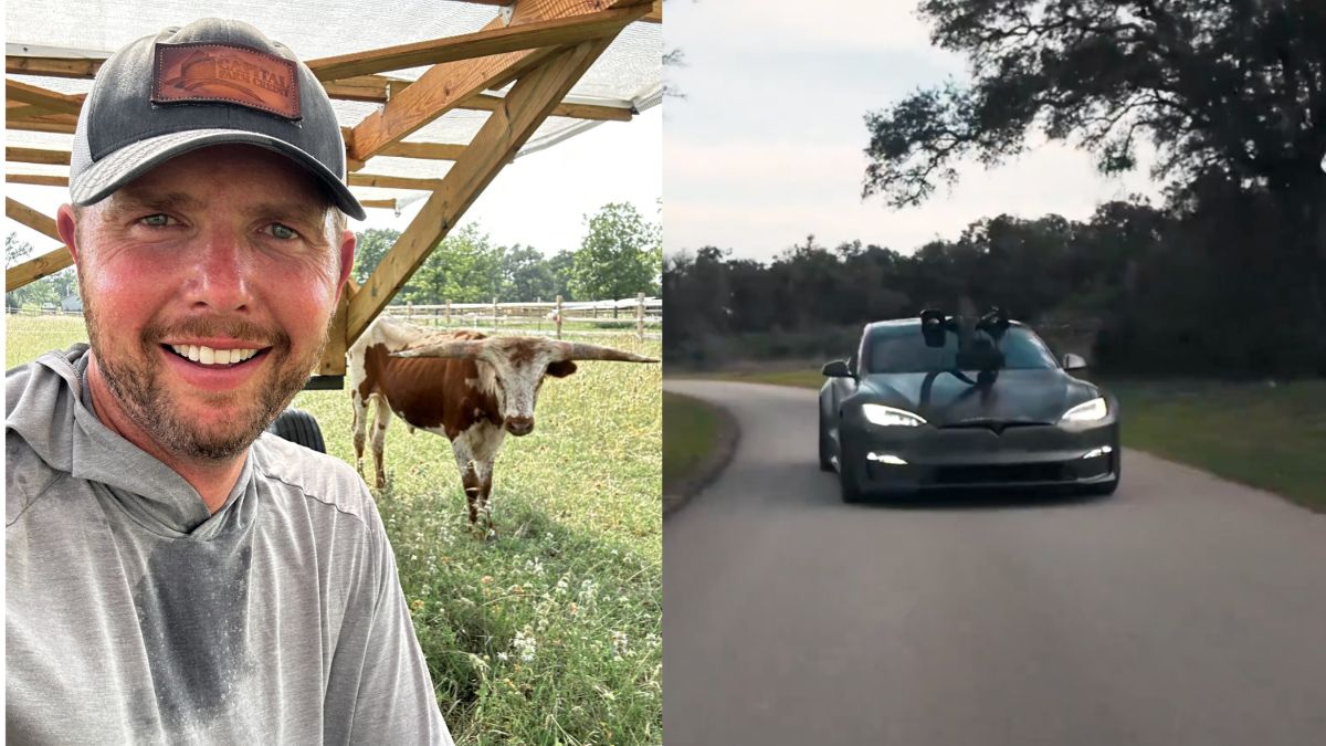 Texas Man Mounts Machine Gun on Tesla, Warns Liberals ‘Just Try and Vandalize My Tesla’