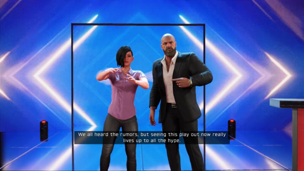 WWE 2K25 MyRise mode