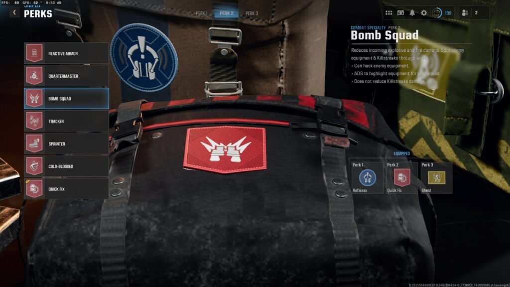 Bomb Squad perk in Warzone