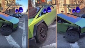 Woman Finds Deliberately Destroyed Cybertruck in Brooklyn 'I’m Always Shocked at How Ugly They Look In Real-Life Situations'