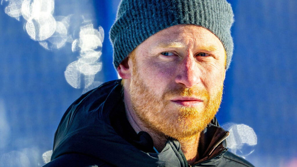 Prince Harry, Duke of Sussex at snowboarding during Invictus Games Vancouver Whistler 2025 in Canada.