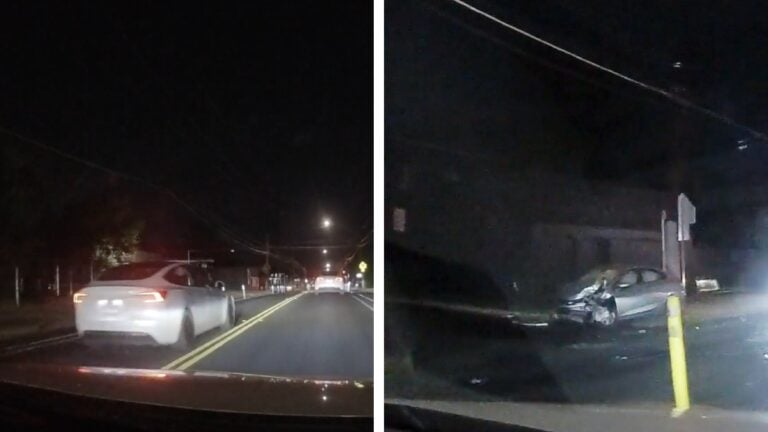 Austin Tesla Driver Crashes