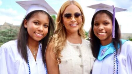 Gizelle Bryant and daughters