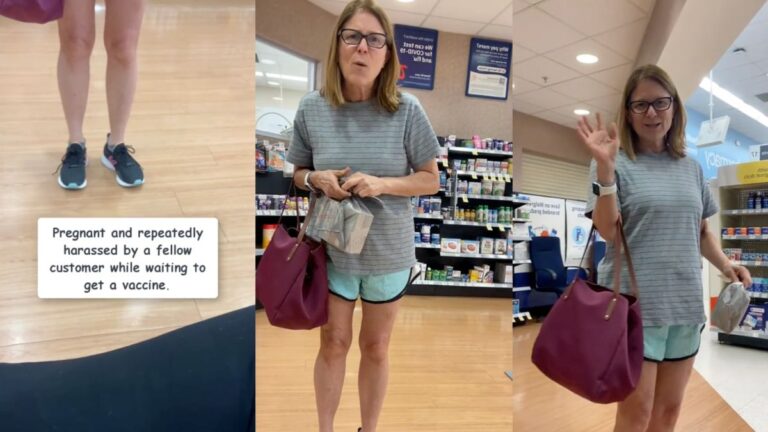 Boomer Anti-vaxxer Harasses Pregnant Woman 'Influenced By Liberalism' At Walgreens In Louisiana: ‘Look What You’re Doing To Your Baby!’