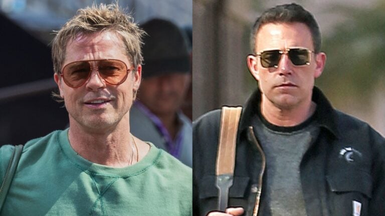 Brad Pitt and Ben Affleck