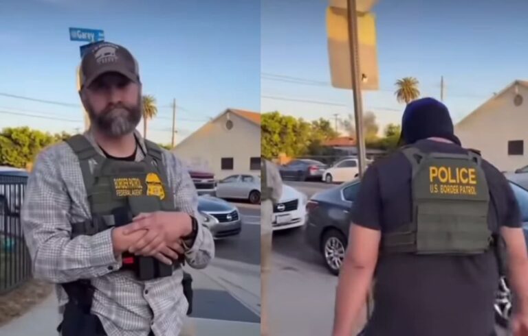 ICE agents in Pomona get wrecked
