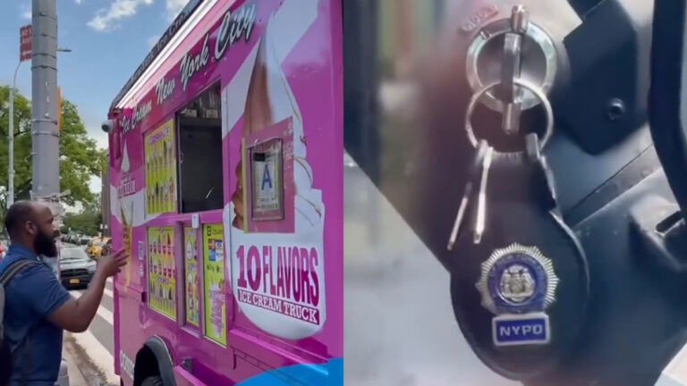 TikToker Spots ‘Ice Cream Truck’ With NYPD Keys at Brooklyn College Protest: ‘Oh That’s ICE Cream Alright'