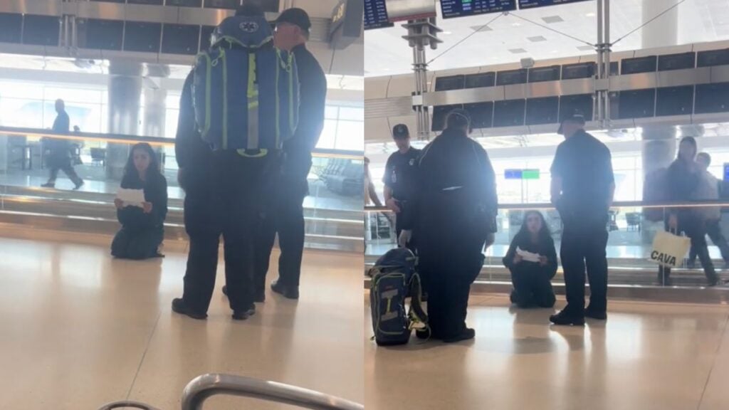 Denver Airport hostage