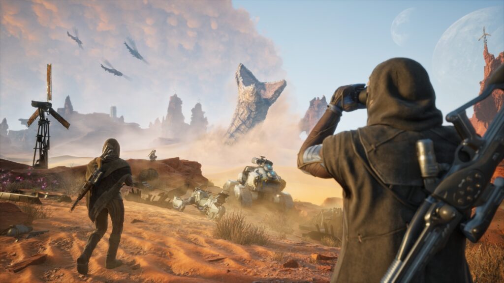 Dune Awakening MMO Elements