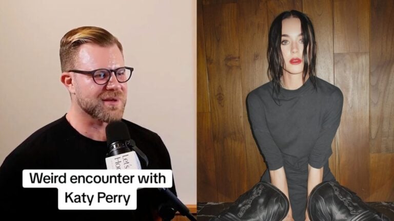 Katy Perry and her hairstylist