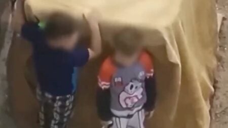 New Mexico Police Use non-lethal force to disarm two armed children