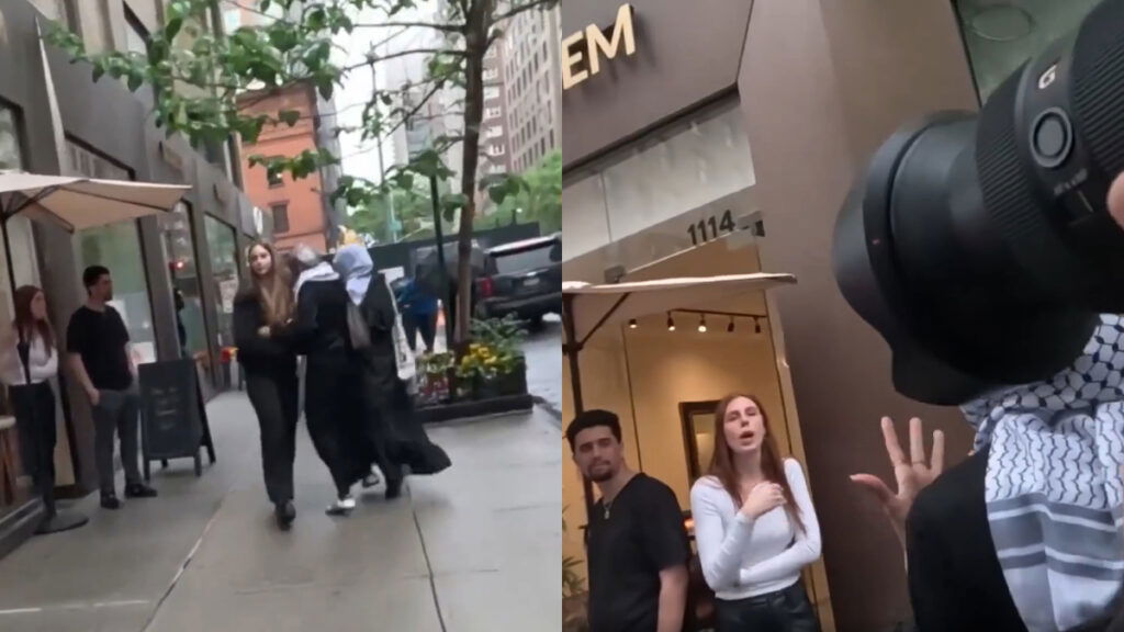 Outrage in New York After Store Employee Strikes Girls Wearing Palestinian Headscarves: ‘These People Are Crazy'