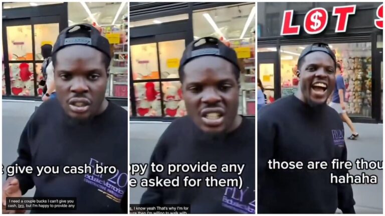 New York Man Offers to Help Beggar on the Street, Almost Gets Robbed in Broad Daylight: ‘POV No Street Smarts’ New York man almost gets mugged in broad daylight