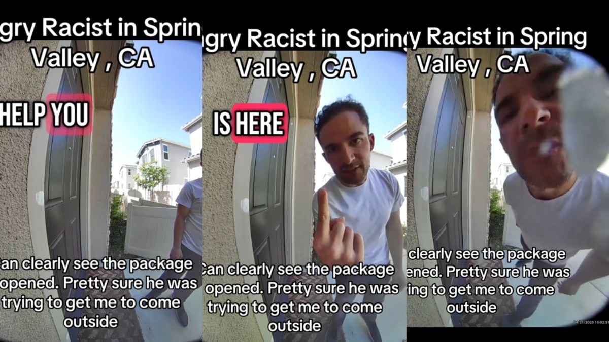 San Diego Man Spits On Doorcam Of Filipino Neighbor Threatening ‘The Day Of The F**king Lord Is Here’: ‘When A Trump Supporter Comes To Your House’
