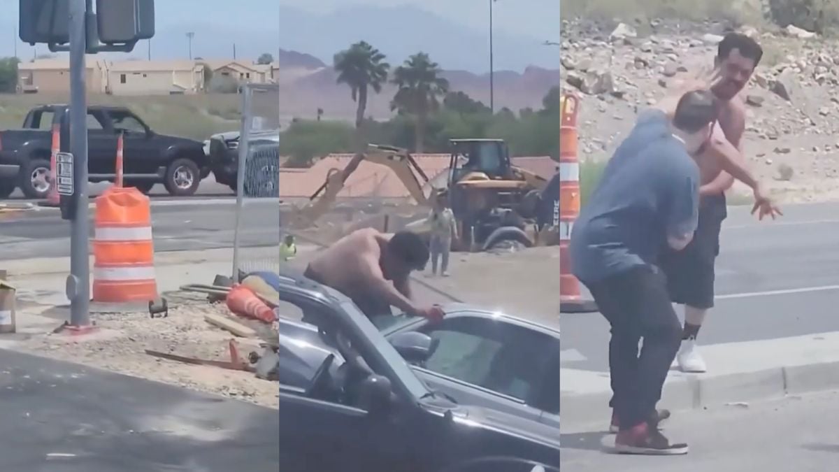 Man Rams Vehicle Into Ditch & Stomps on Windshield in Unhinged Vegas Road Rage: ‘This Would Be One of the More Justified Shootings’