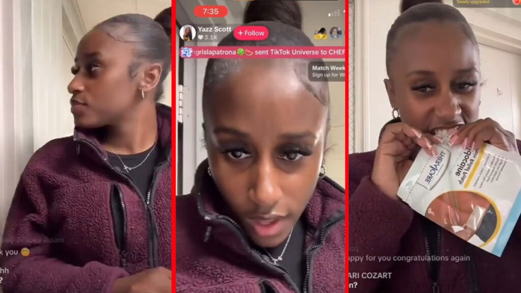 a florida nurse streaming a med pass on tiktok