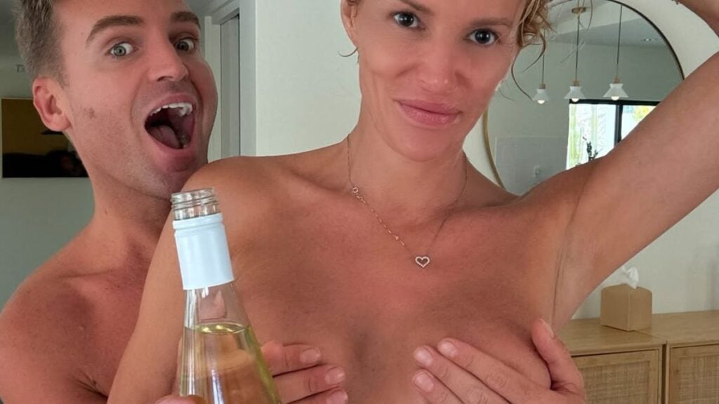 James Mass grabbing Brandi Glanville's chest