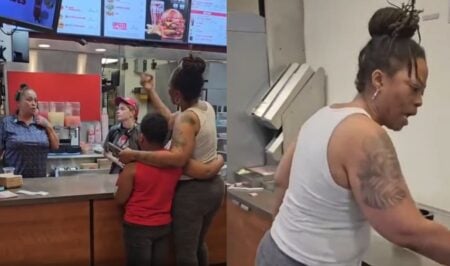 florida mother loses it in wendys