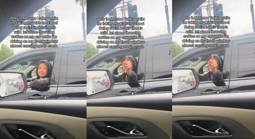 racist native american in California abuses Mexican