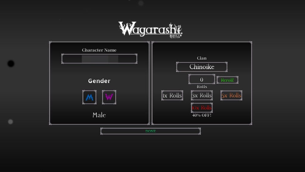 How to Reroll Your Clan in Roblox Wagarashi