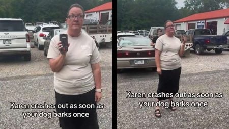Arkansas Karen dog bark