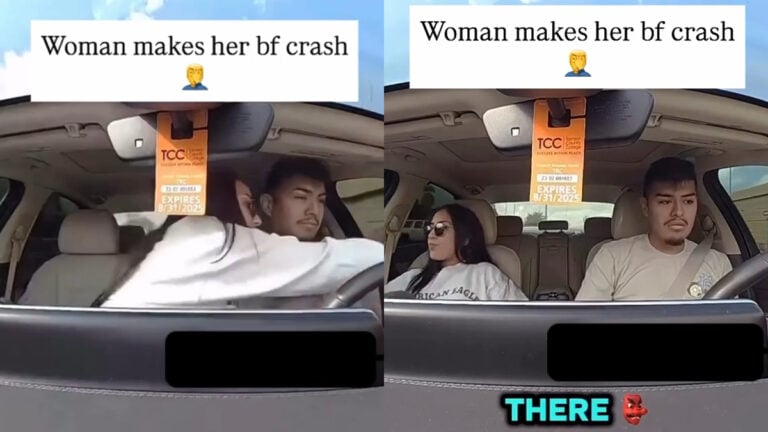 Wild Scene in Dallas as Woman Grabs Steering Wheel and Nearly Causes Car Crash: ‘She’s a Sociopath’ Wild Scene in Dallas as Woman Grabs Steering Wheel and Nearly Causes Car Crash: ‘She’s a Sociopath'