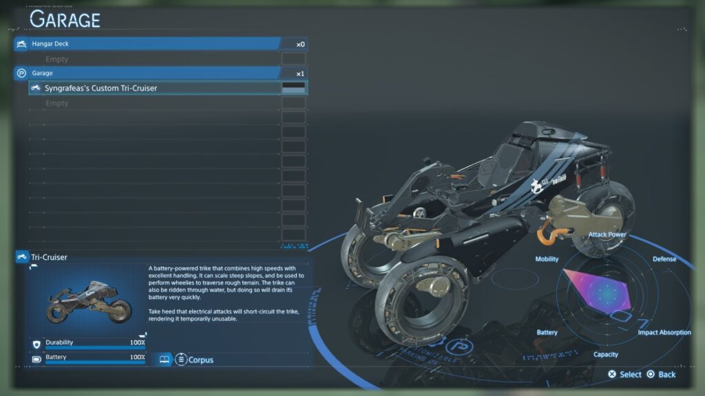 Tri-Cruiser Vehicle