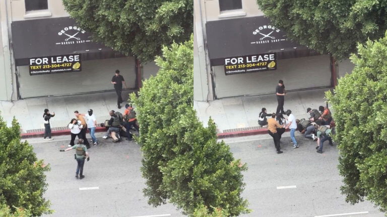 ICE and LAPD Storm Los Angeles Street Vendor Spot in DTLA Raid: ‘Are We Great Again Yet?’ ICE and LAPD Storm Los Angeles Street Vendor Spot in DTLA Raid: ‘Are We Great Again Yet?'