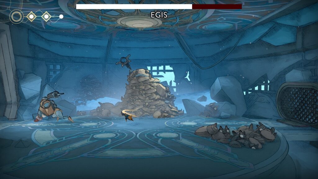 MIO Egis Boss fight