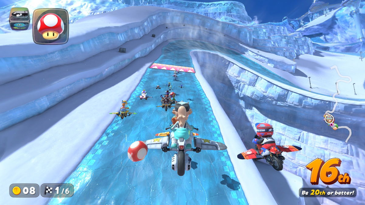 Knockout Tour in Mario Kart World