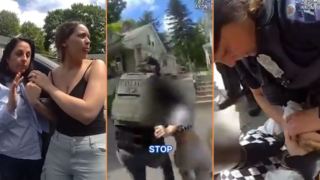 Massachusetts Councilwoman Protects Migrant Woman From Officers 'Massachusetts Citizens Deserve Batter'