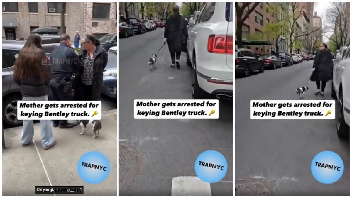 New York Karen Gets Arrested for Keying a Bentley: ‘Some People Are Just That Damn Miserable That They Can’t See People Happy’