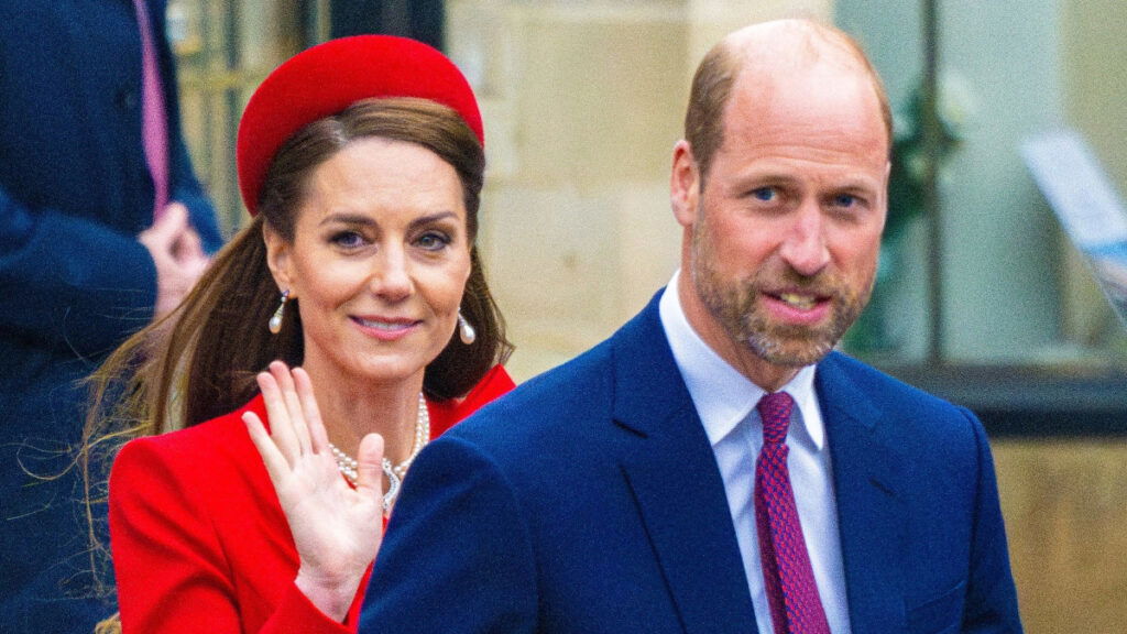 Prince William and Kate Middleton, the Prince and Princess of Wales.
