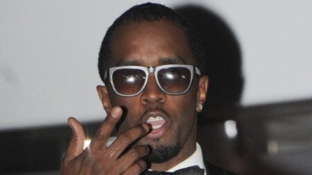 Photo of Diddy at a star-studded bash.