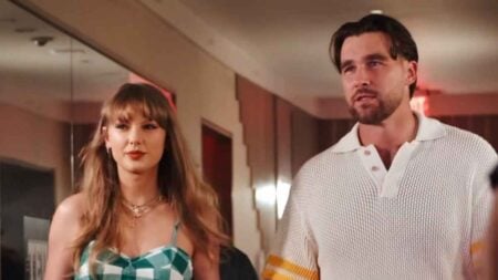 Taylor Swift and Travis Kelce