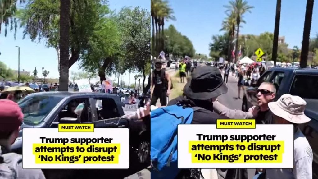 A picture of the Arizona Trump supporter.