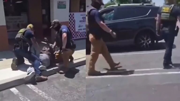 California ICE Agents Attack a U.S. Citizen Then Dodge Accountability by Asking Why Were You Running: ‘What Civil Rights?’ A picture of the California ICE agents.