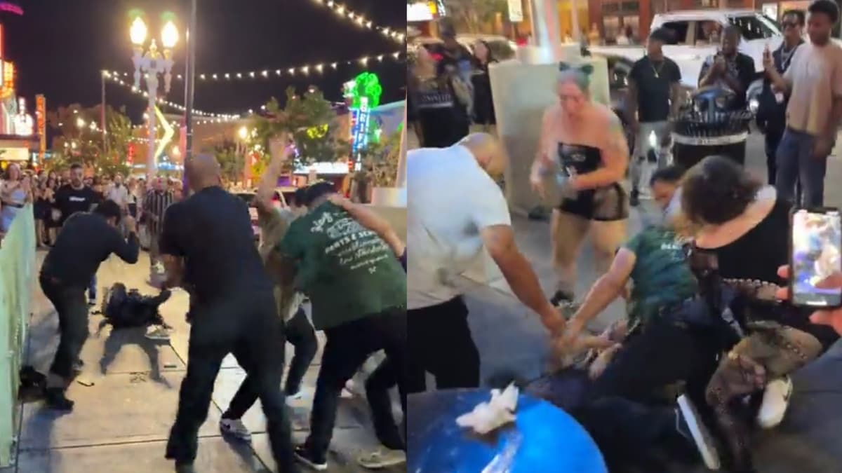 Chaos Erupts as Aggressive Residents Face Off In Las Vegas Mayhem: ‘Did She Try to Give Him a Wedgie?’