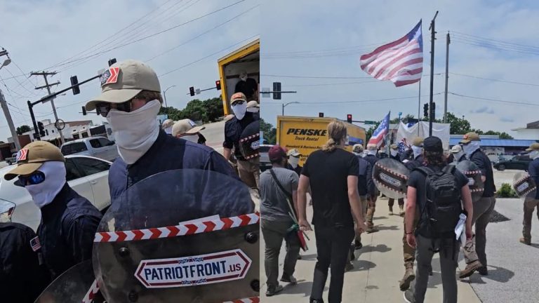 A picture of the Missouri neo-fascist Nazis.