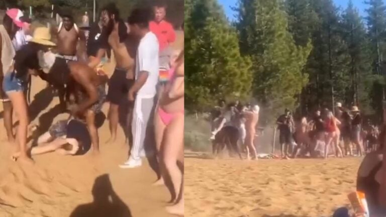 A picture of the Nevada fight.